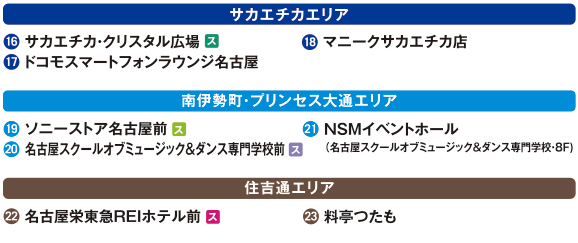 サカエチカ・南伊勢町・プリンセス大通りエリア